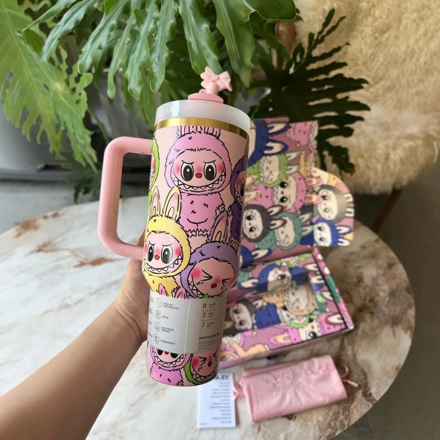 Limited Edition Labubu Stanley 40 oz Tumbler