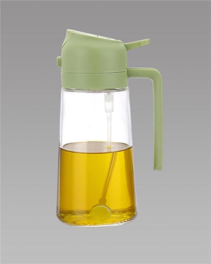 Portable Sprayer & Oil Dispenser – Dual Mode Glass Bottle for Kitchen & BBQ