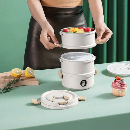3-Layer Stack Your Lunch Heat Insulated Lunch Pack (Leak-Proof)