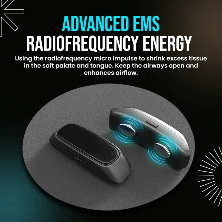 New Smart Throat Pulse Anti-Snoring Device