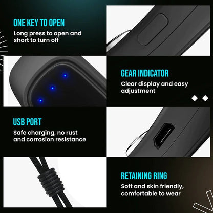 New Smart Throat Pulse Anti-Snoring Device