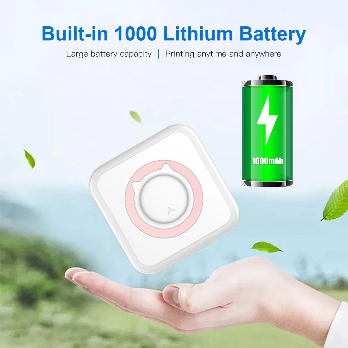 Portable Mini Photo Printer