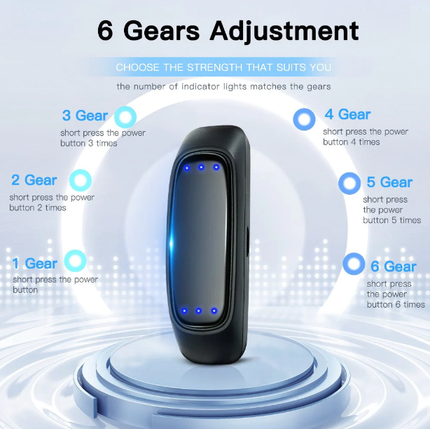 New Smart Throat Pulse Anti-Snoring Device